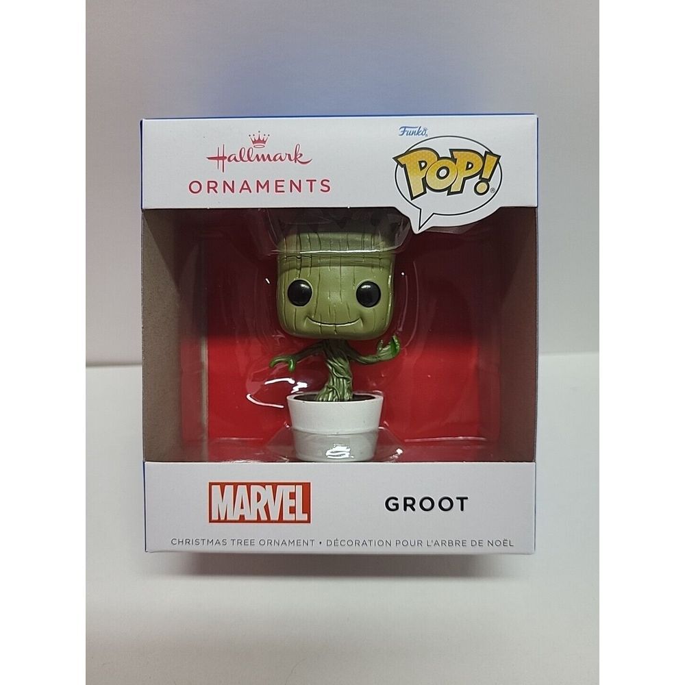 Hallmark Christmas Tree Ornament Funko POP! Marvel Groot New Gift Collectible‎